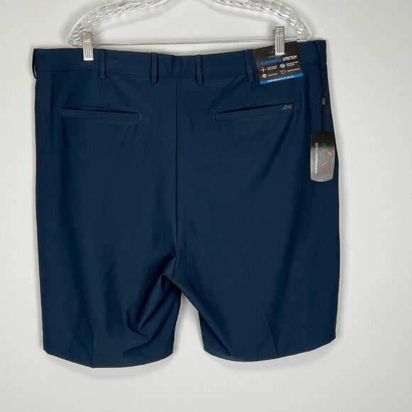 Greg Norman Mens Performance Stretch Golf Shorts Blue Comfort Stretch size 40 - Picture 5 of 13